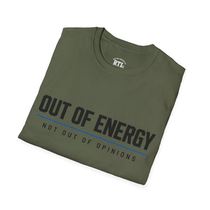 Printify T-Shirt out of energy T-Shirt out of energy T-Shirt