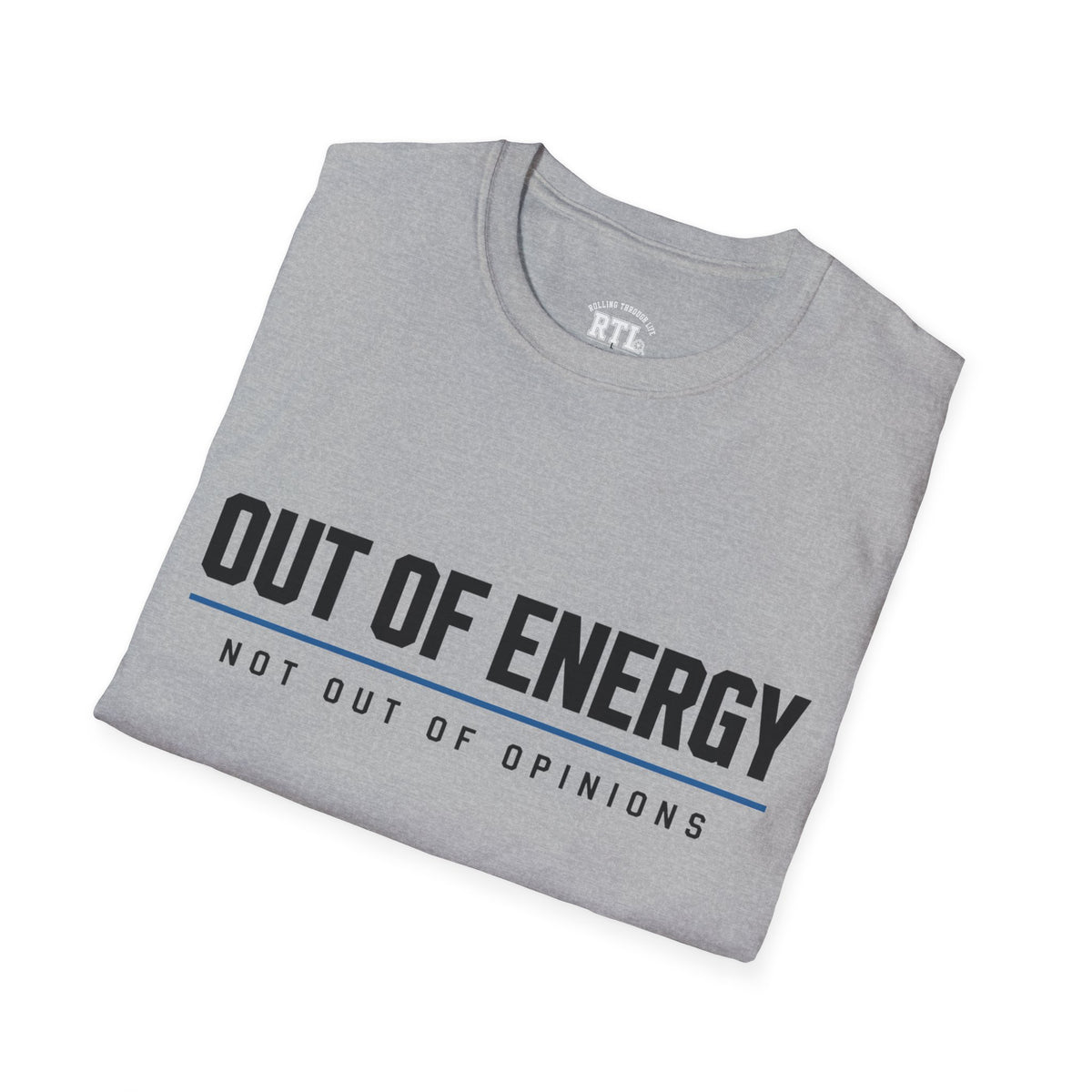 Printify T-Shirt out of energy T-Shirt out of energy T-Shirt