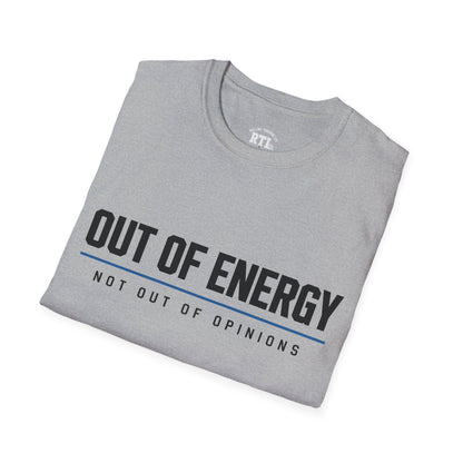 Printify T-Shirt out of energy T-Shirt out of energy T-Shirt