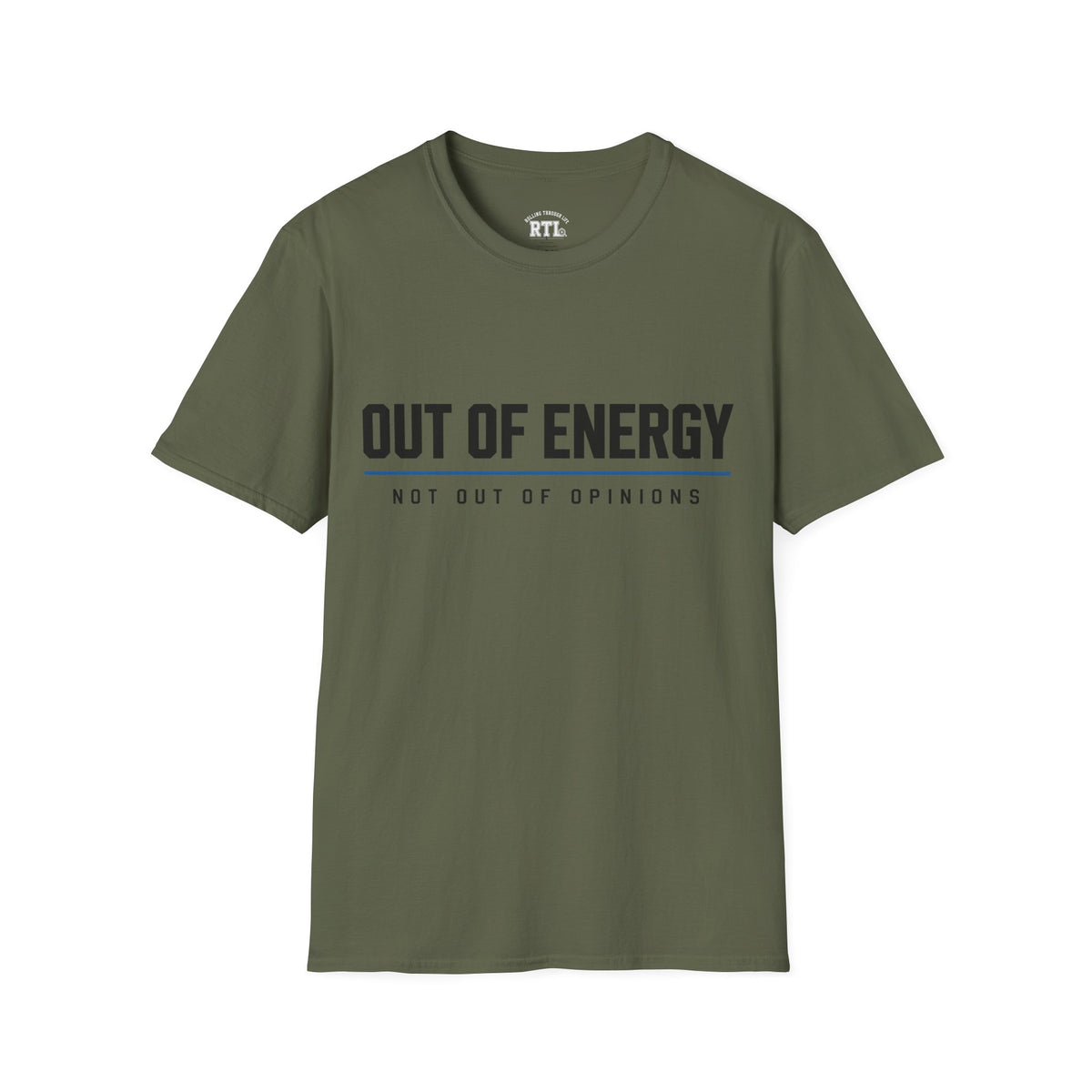 Printify T-Shirt out of energy T-Shirt out of energy T-Shirt