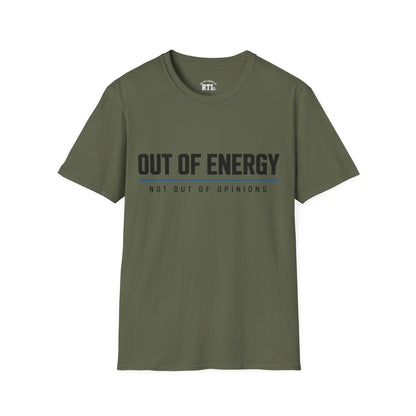 Printify T-Shirt out of energy T-Shirt out of energy T-Shirt