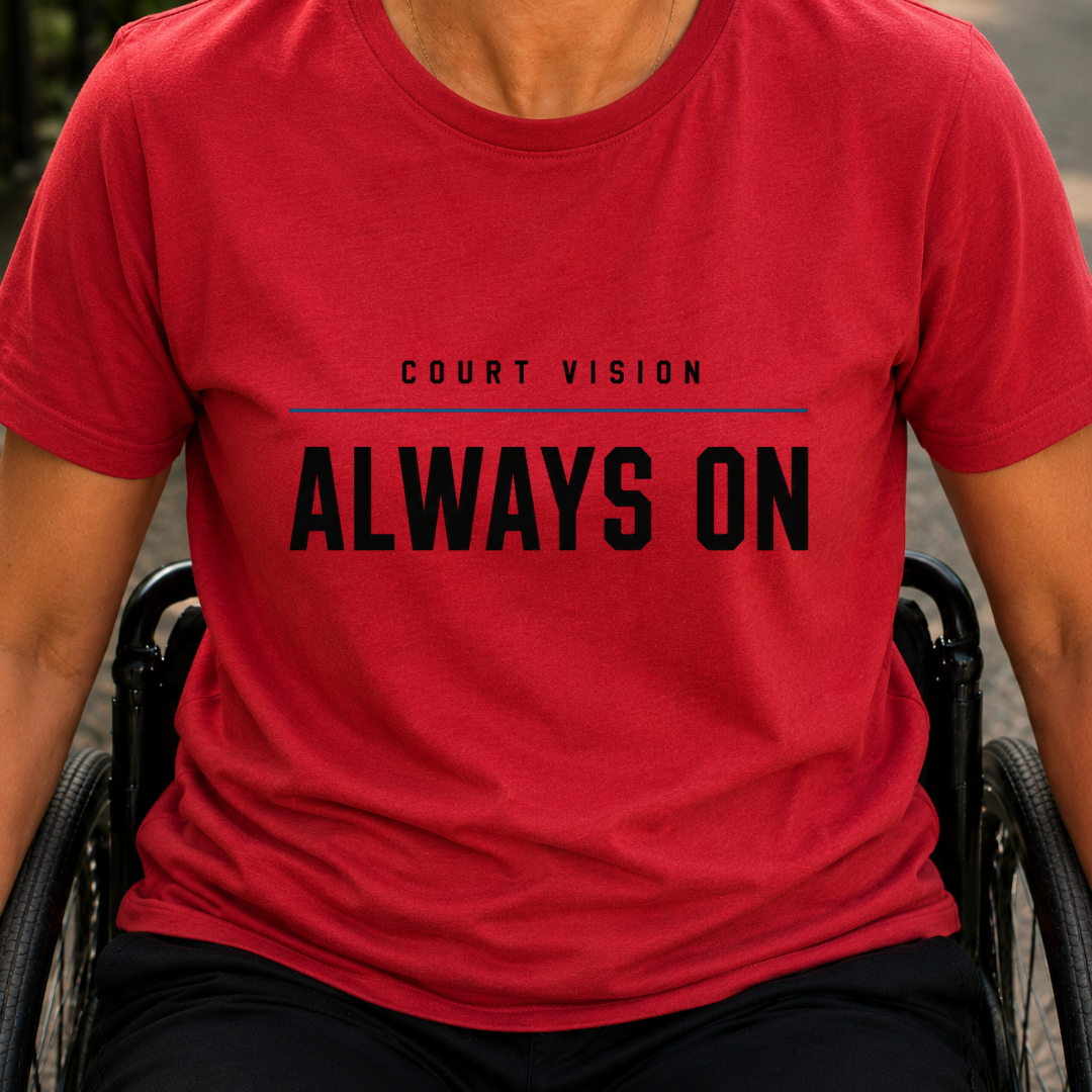 Printify T-Shirt Red / S Always On T-Shirt Always On T-Shirt