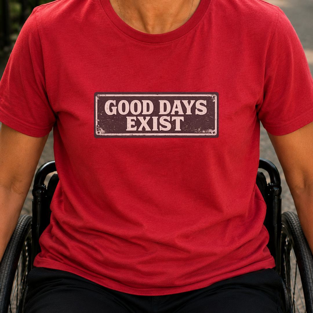 Printify T-Shirt Red / S Days Exist T-Shirt Days Exist T-Shirt