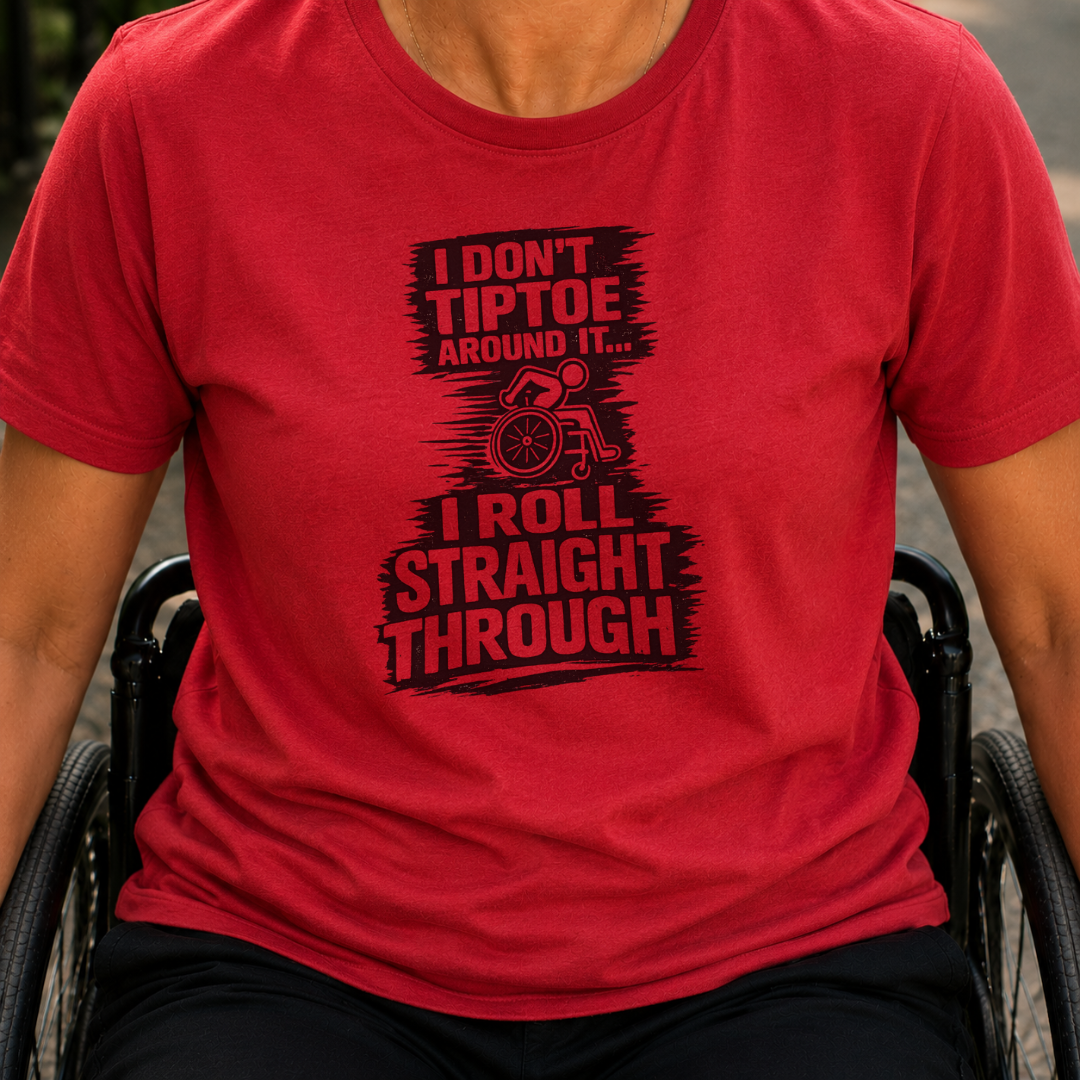 Printify T-Shirt Red / S Dont Tip-Toe T-Shirt Dont Tip-Toe T-Shirt