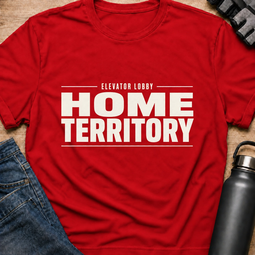 Printify T-Shirt Red / S Home Territory T-Shirt Home Territory T-Shirt