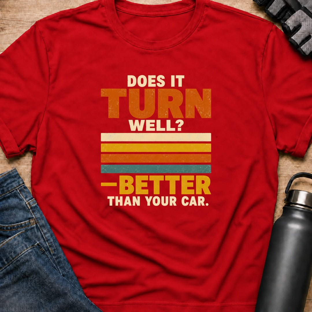 Printify T-Shirt Red / S It Turn Well T-Shirt It Turn Well T-Shirt