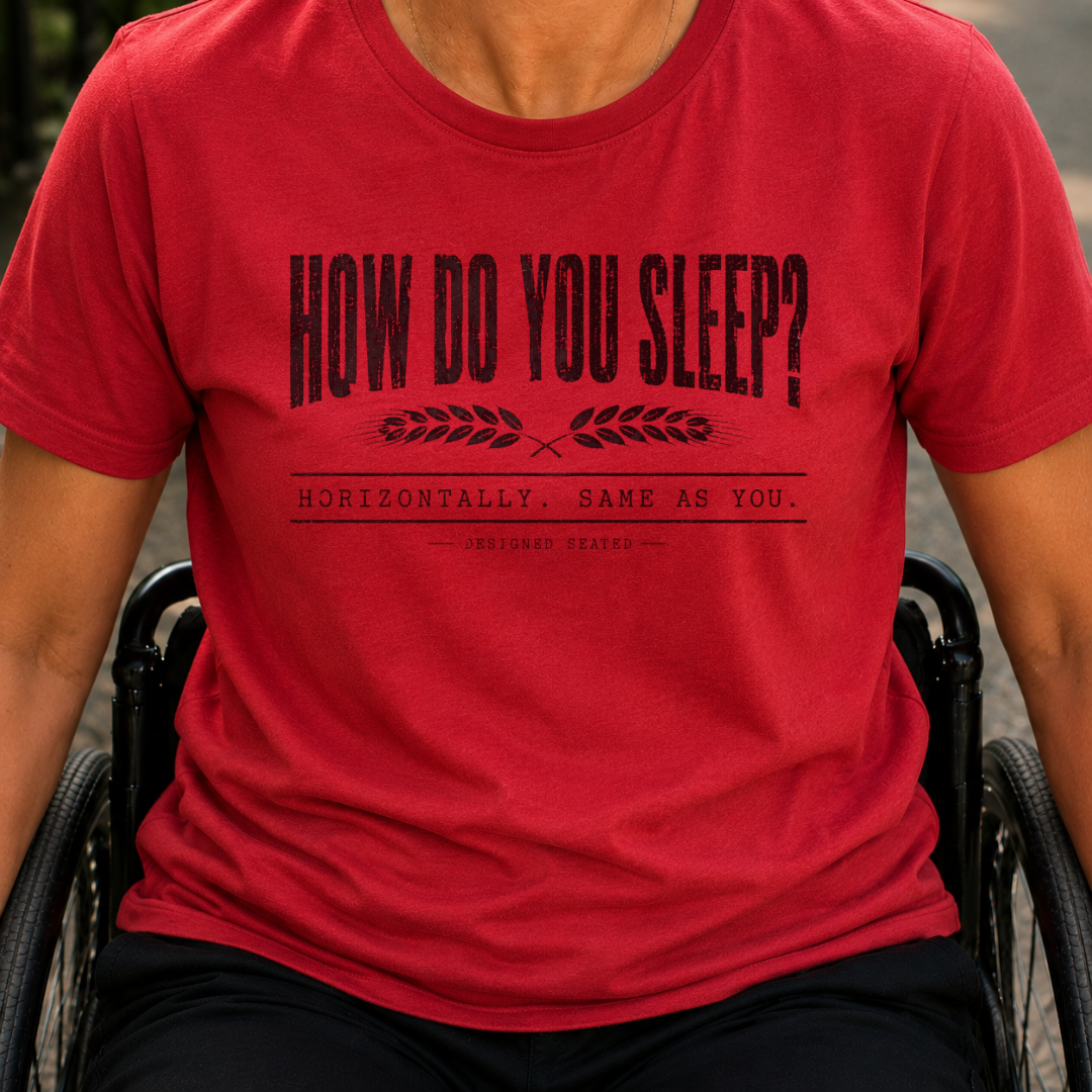Printify T-Shirt Red / S You Sleep T-Shirt You Sleep T-Shirt