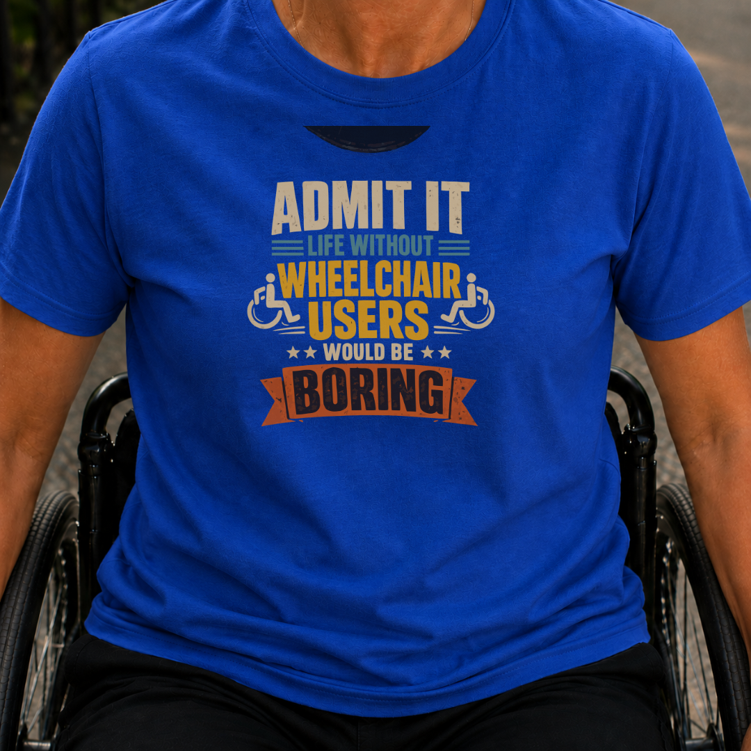 Printify T-Shirt Royal / S Admit It T-Shirt Admit It T-Shirt