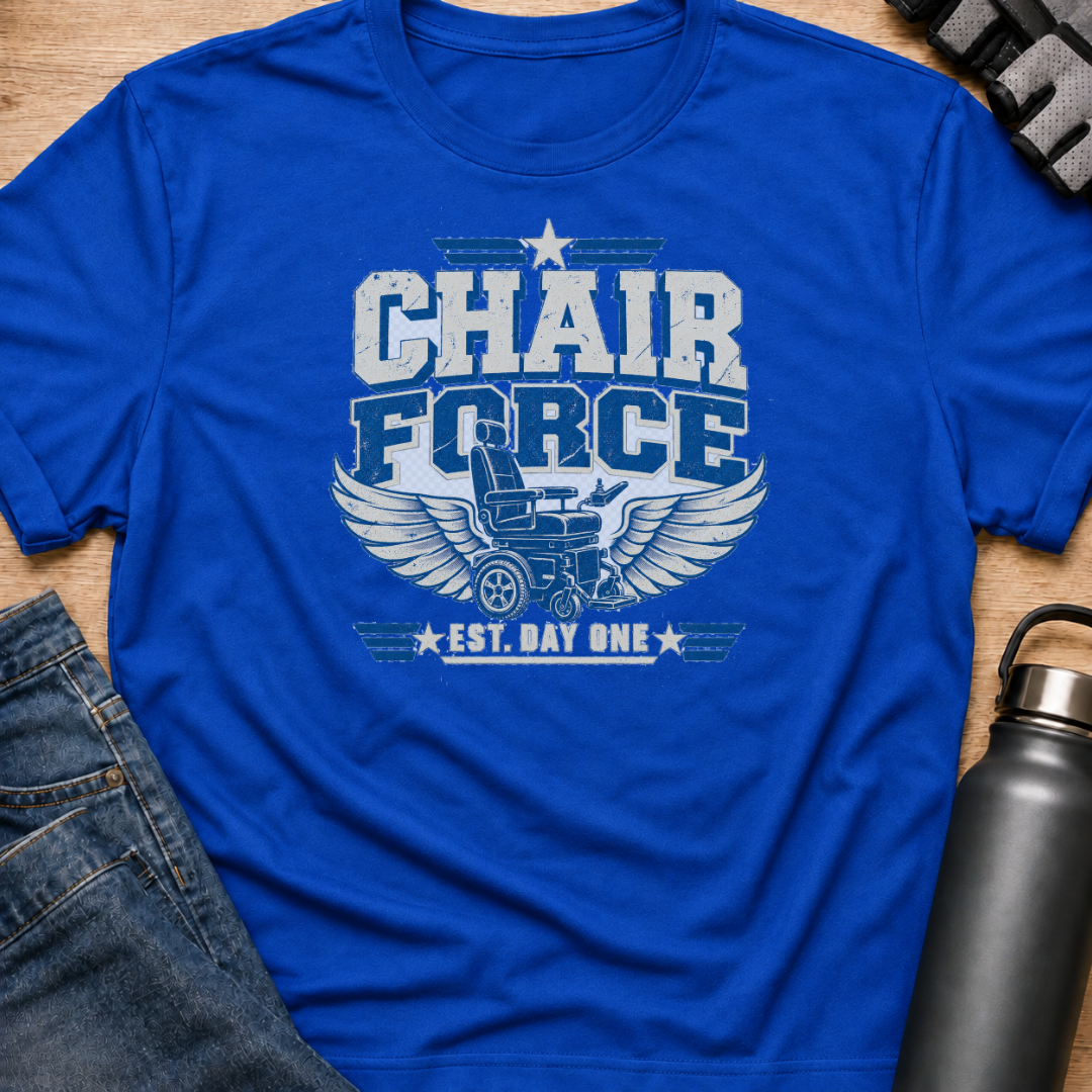Printify T-Shirt Royal / S Chair Force t-shirt Chair Force t-shirt
