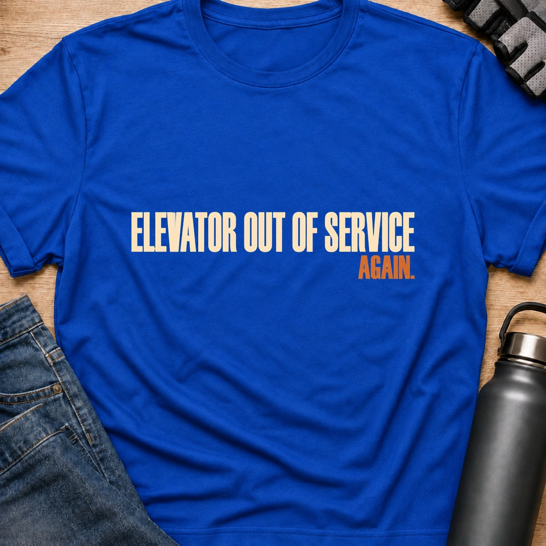 Printify T-Shirt Royal / S Elevator Again T-Shirt Elevator Again T-Shirt