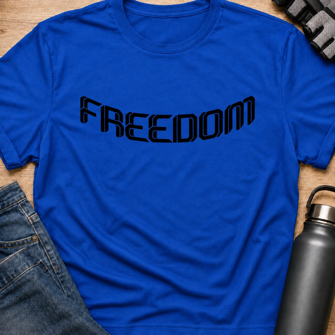 Printify T-Shirt Royal / S freedom T-Shirt freedom T-Shirt