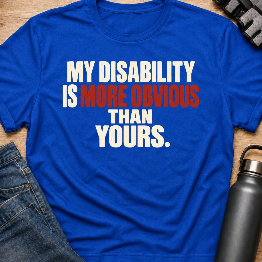 Printify T-Shirt Royal / S More Obvious T-Shirt More Obvious T-Shirt