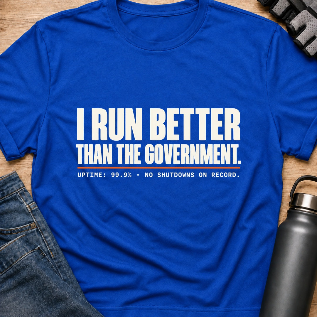 Printify T-Shirt Royal / S No Shutdowns T-Shirt No Shutdowns T-Shirt