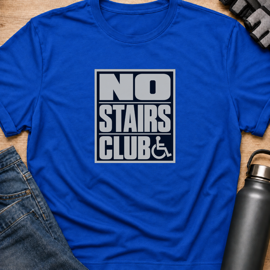Printify T-Shirt Royal / S No Stairs Club T-Shirt No Stairs Club T-Shirt