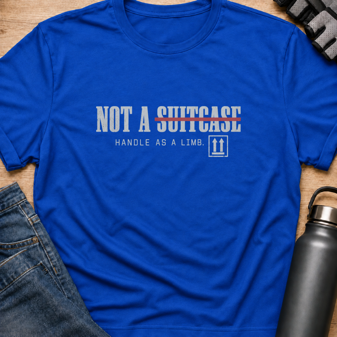 Printify T-Shirt Royal / S Not A Suitcase T-Shirt Not A Suitcase T-Shirt