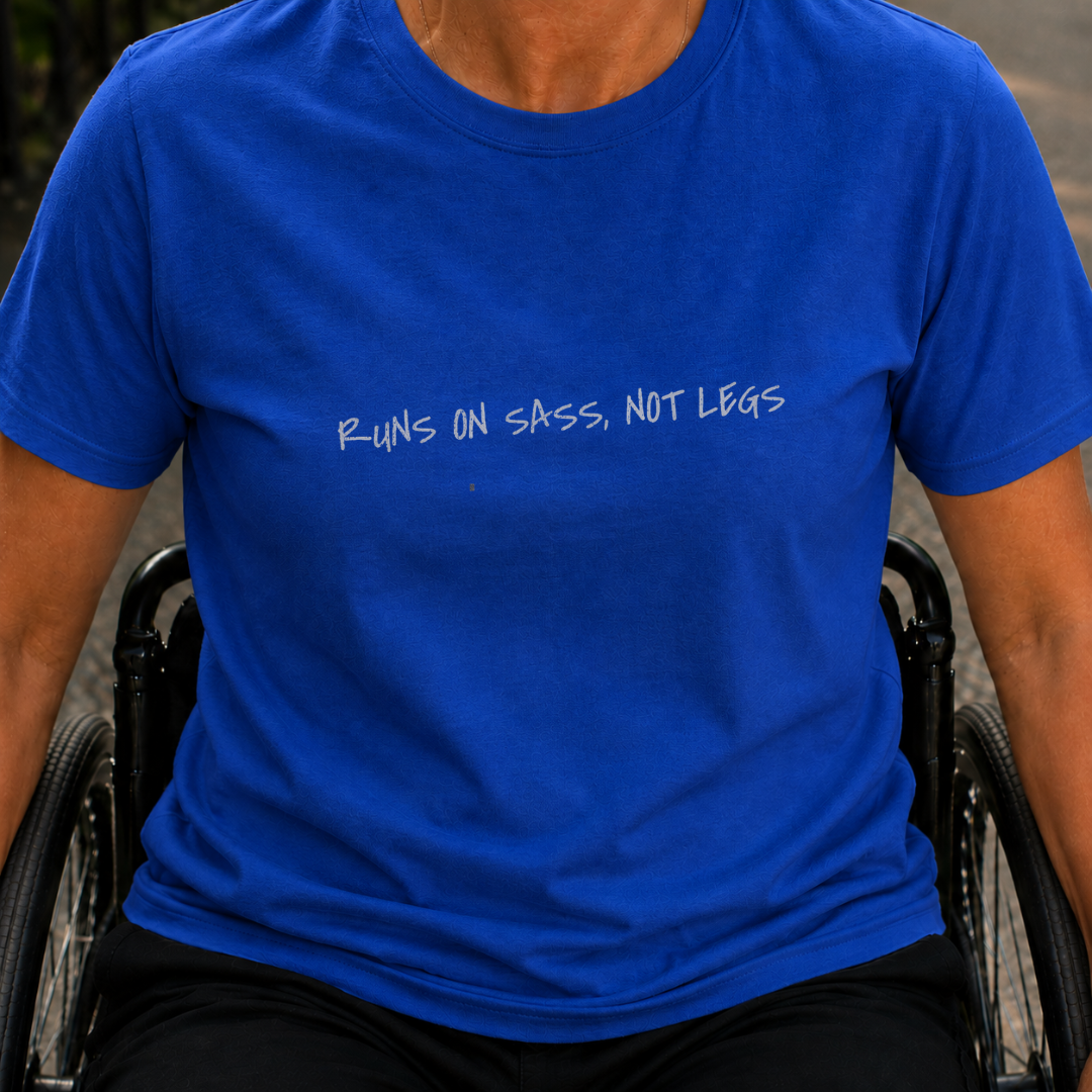 Printify T-Shirt Royal / S Run On Sass T-Shirt Run On Sass T-Shirt