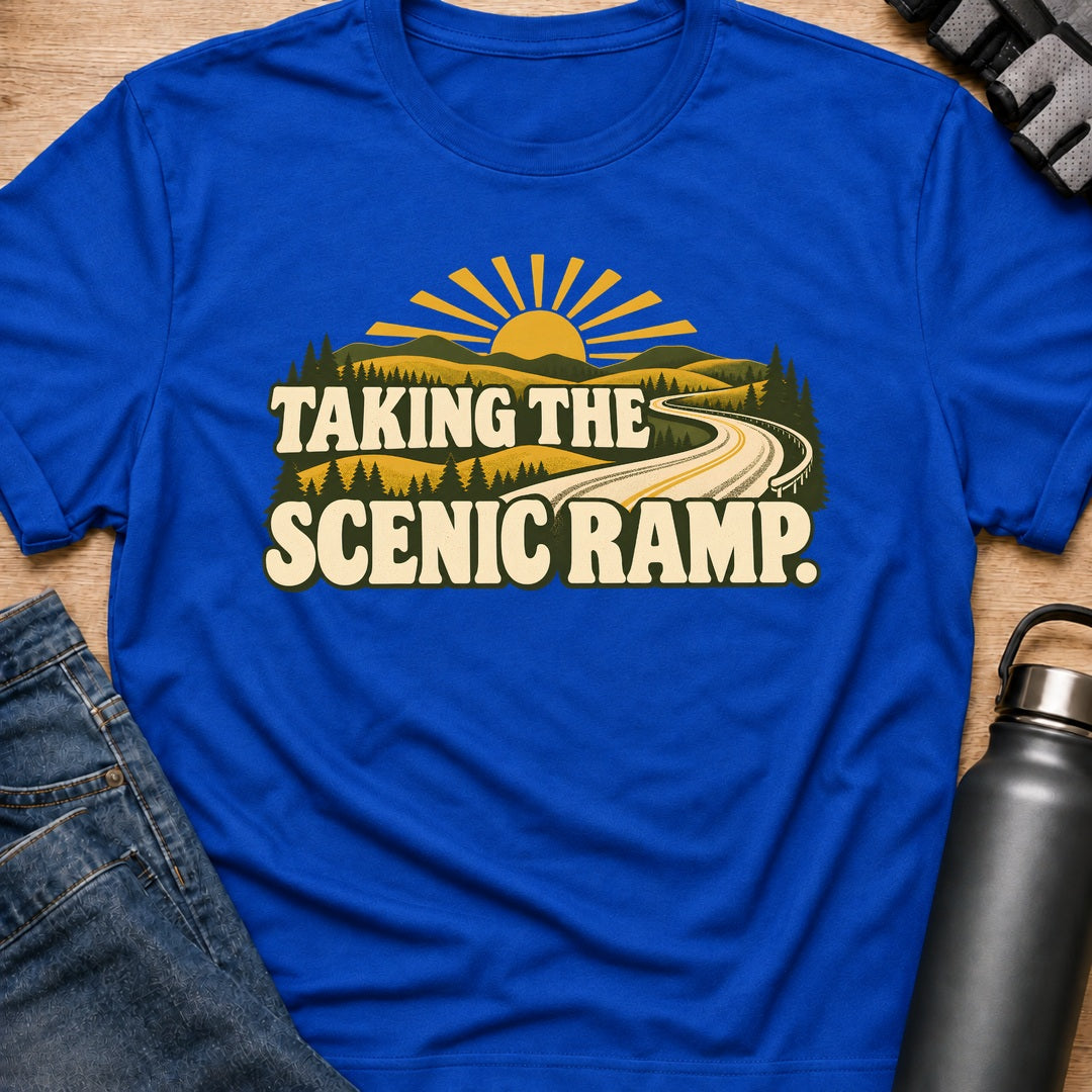 Printify T-Shirt Royal / S Scenic Ramp T-Shirt Scenic Ramp T-Shirt