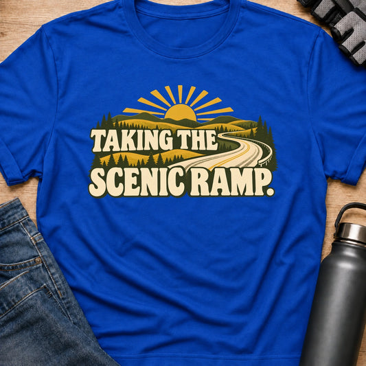Printify T-Shirt Royal / S Scenic Ramp T-Shirt Scenic Ramp T-Shirt
