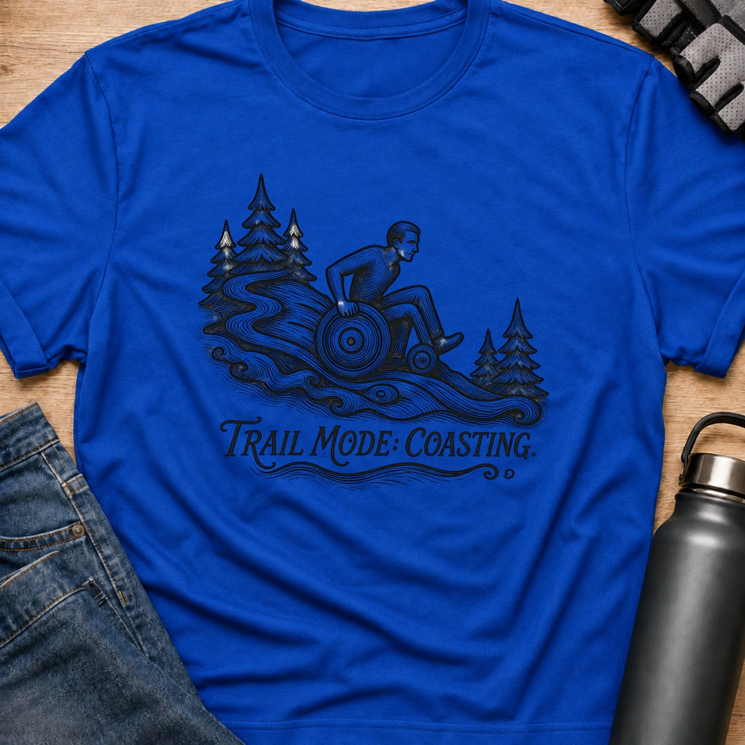 Printify T-Shirt Royal / S Trail Mode T-Shirt Trail Mode T-Shirt