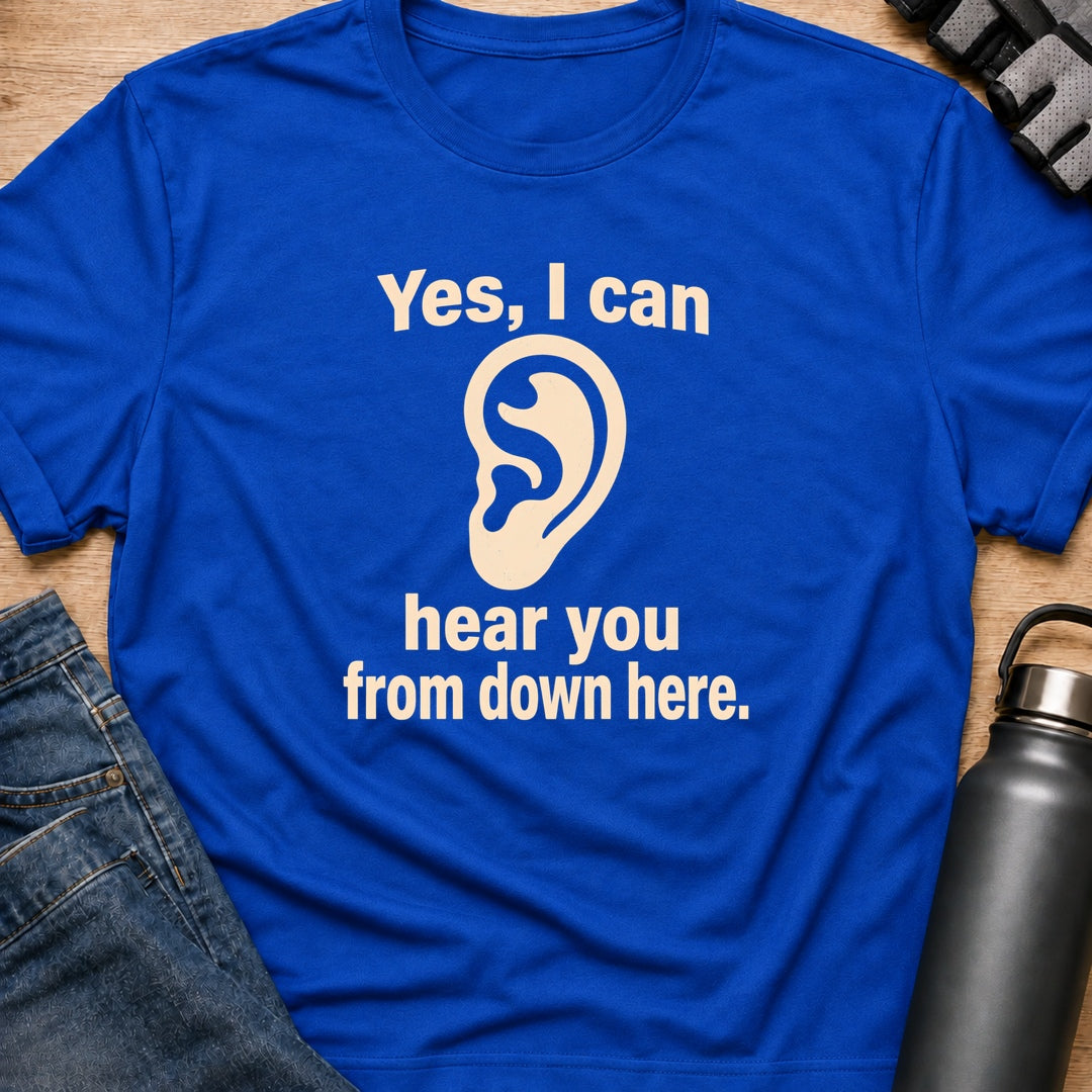 Printify T-Shirt Royal / S Yes I Can T-Shirt Yes I Can T-Shirt