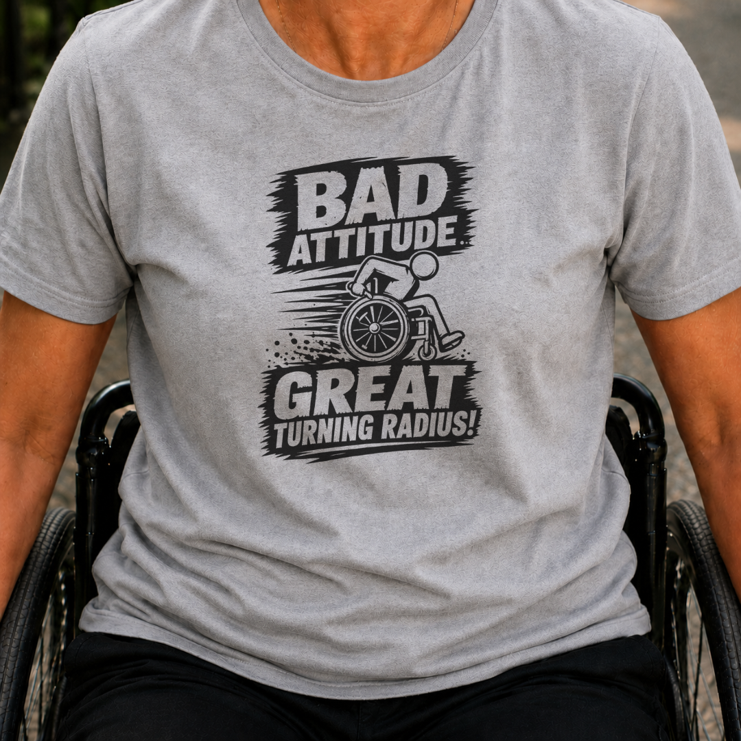 Printify T-Shirt Sport Grey / S Bad Attitude T-Shirt Bad Attitude T-Shirt