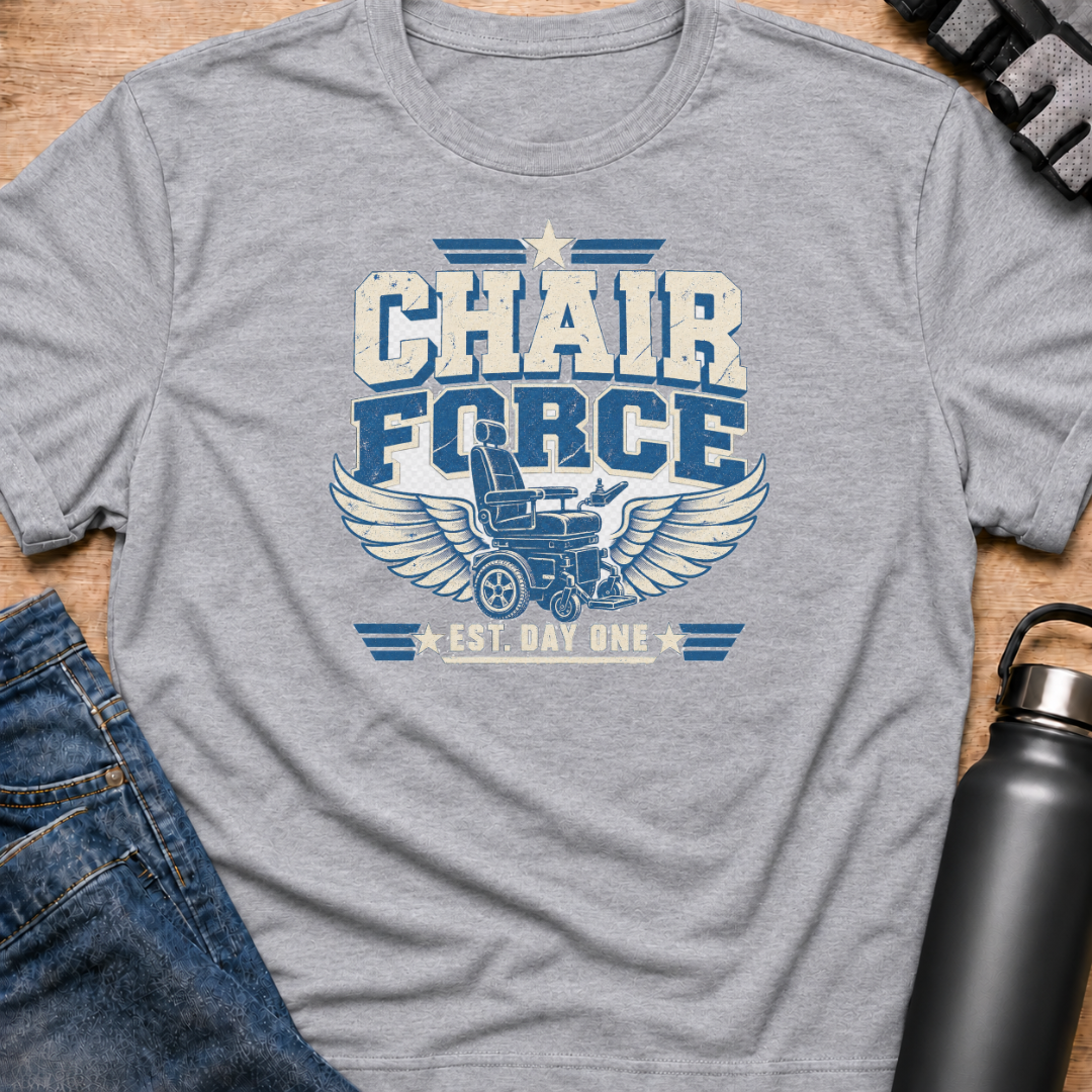 Printify T-Shirt Sport Grey / S Chair Force t-shirt Chair Force t-shirt