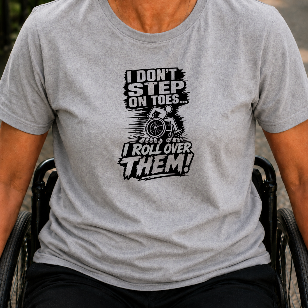 Printify T-Shirt Sport Grey / S I Don't Step On Toe's T-Shirt I Don't Step On Toe's T-Shirt