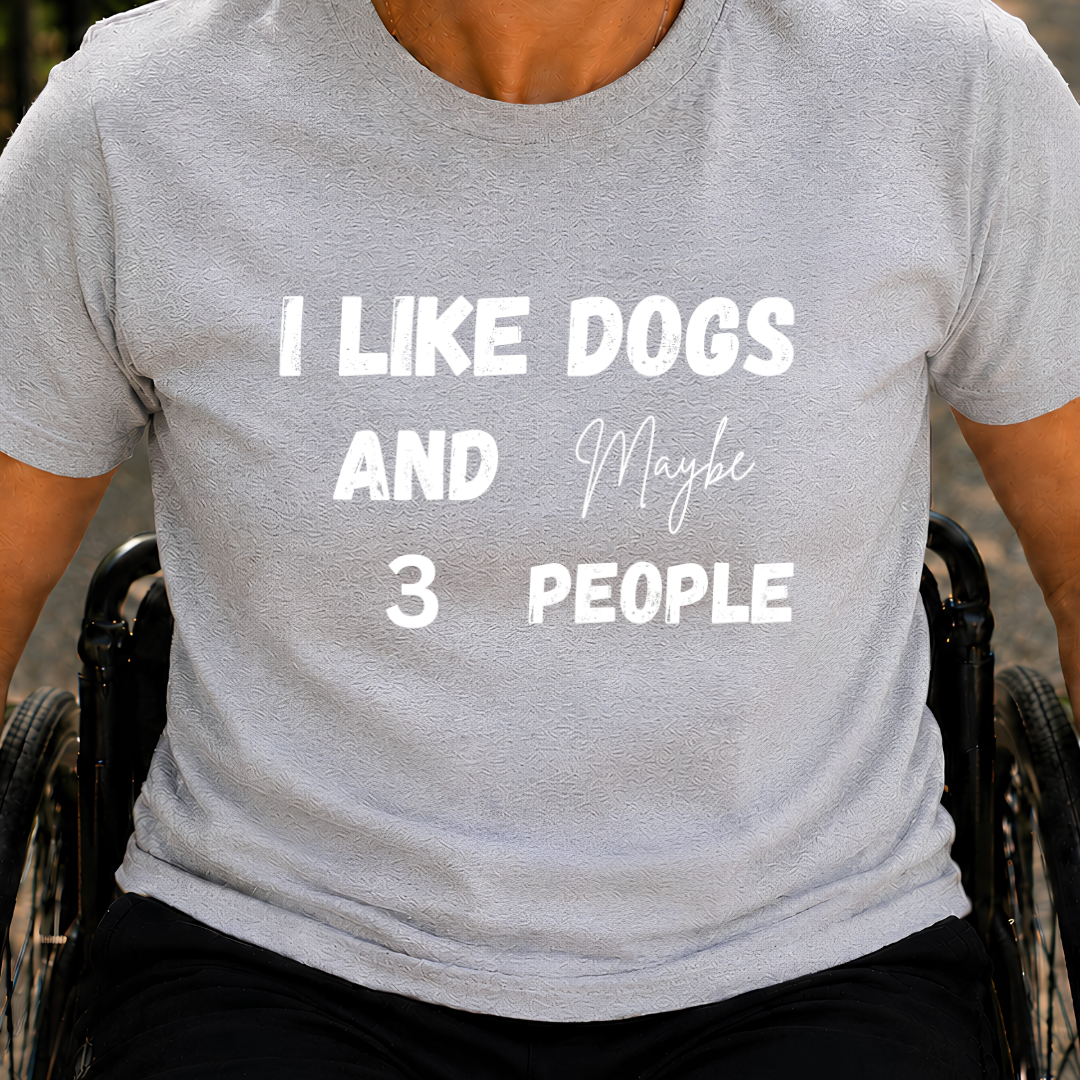 Printify T-Shirt Sport Grey / S Maybe 3 People T-Shirt Maybe 3 People T-Shirt