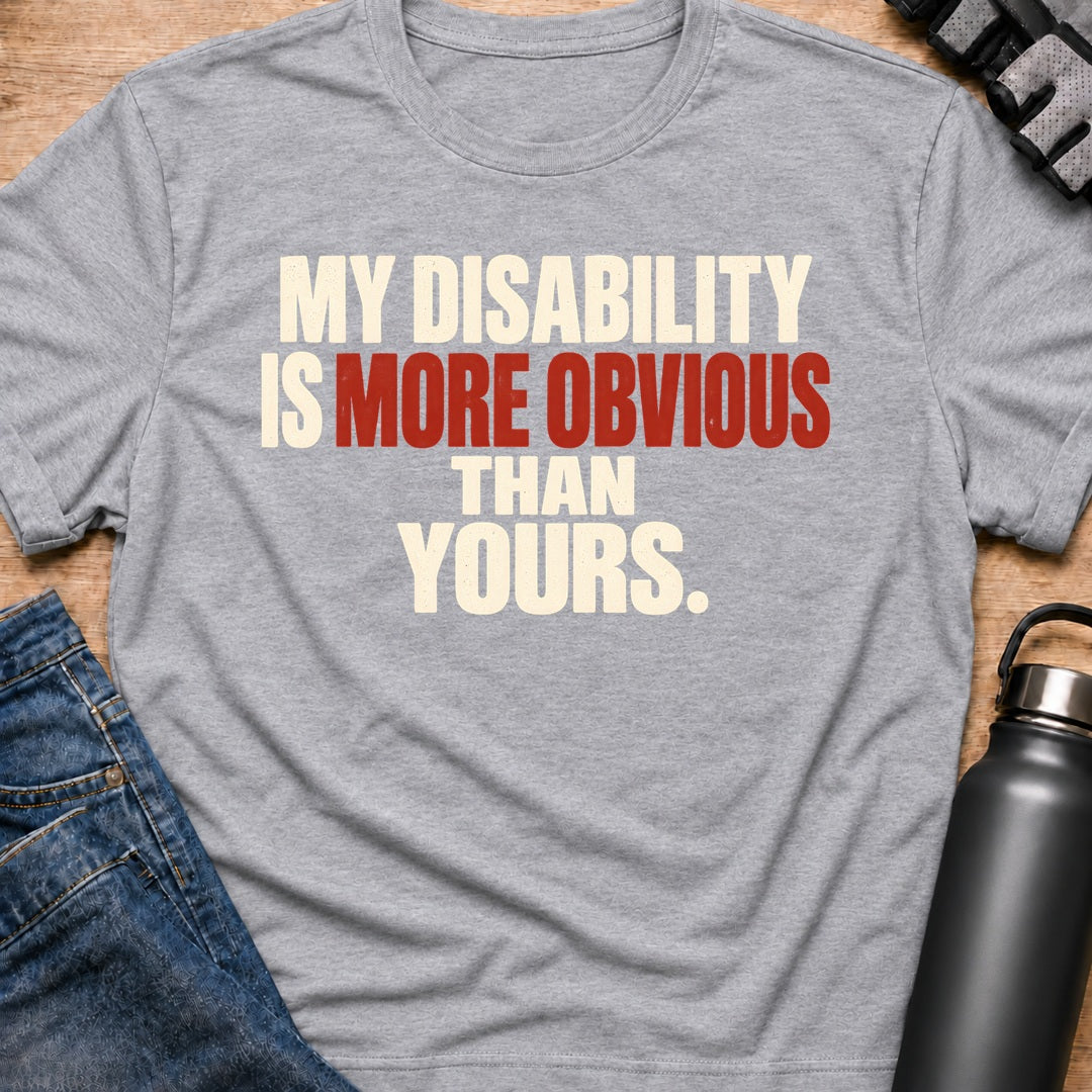 Printify T-Shirt Sport Grey / S More Obvious T-Shirt More Obvious T-Shirt