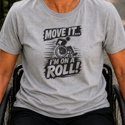 Printify T-Shirt Sport Grey / S Move It T-Shirt Move It T-Shirt