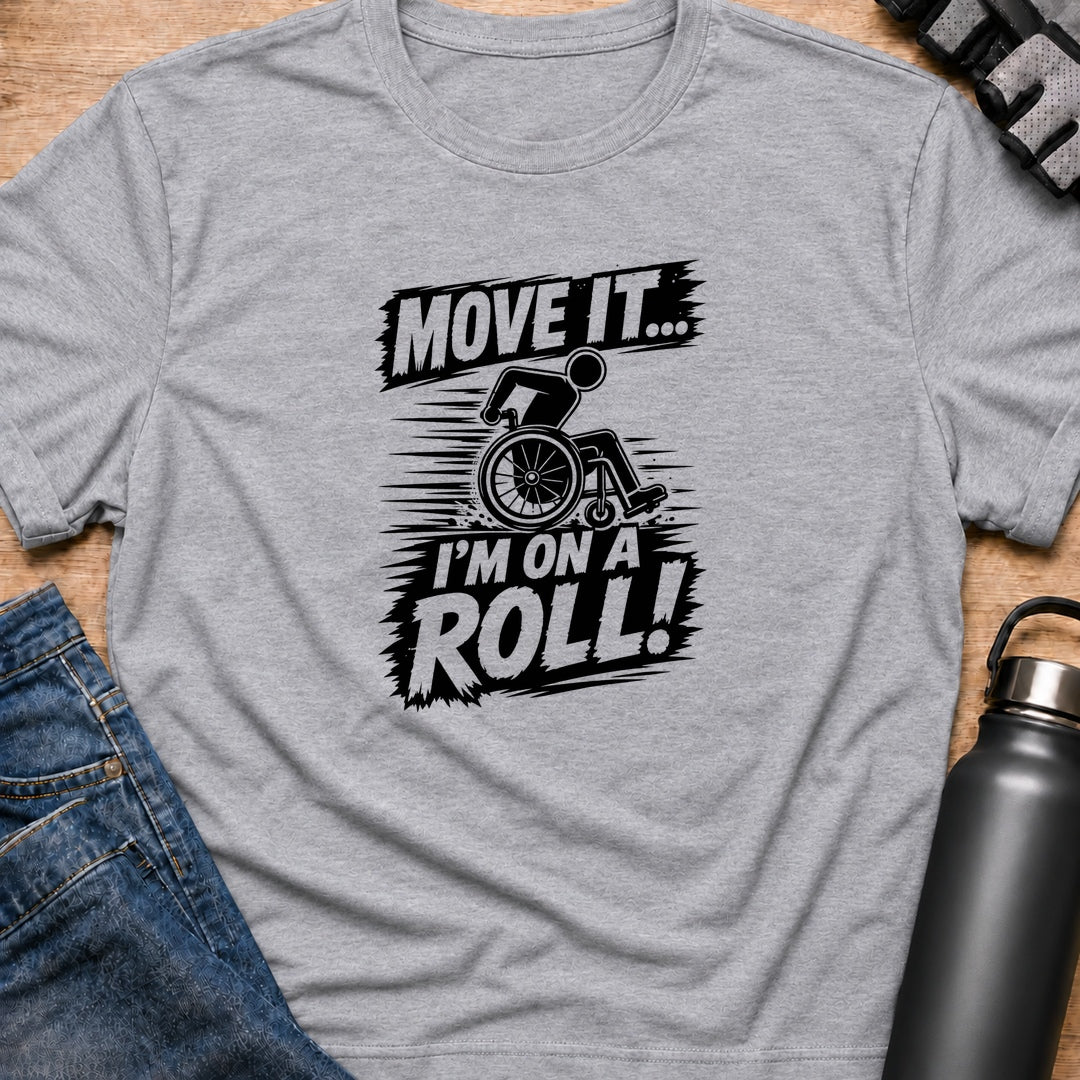 Printify T-Shirt Sport Grey / S Move It T-Shirt Move It T-Shirt