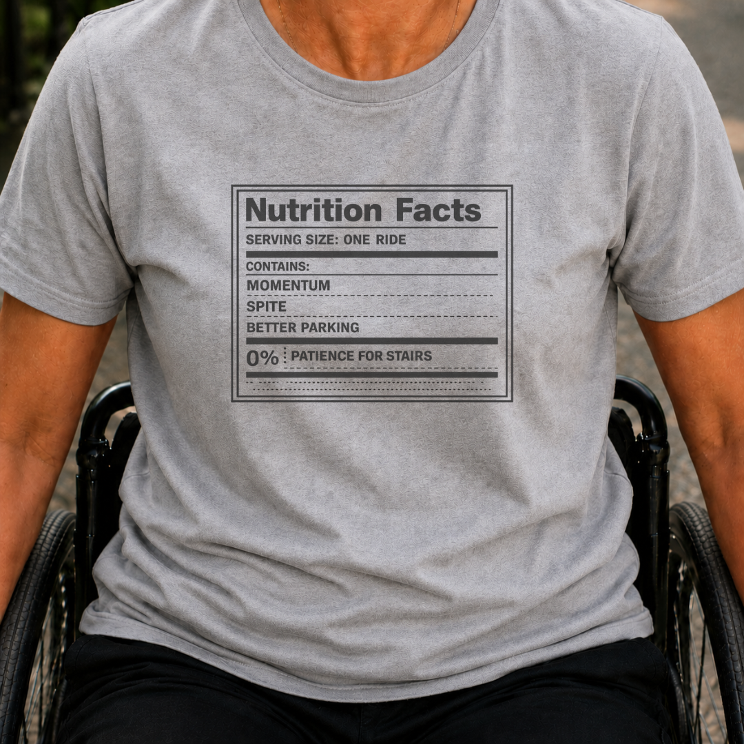 Printify T-Shirt Sport Grey / S Nutrition Facts T-Shirt Nutrition Facts T-Shirt