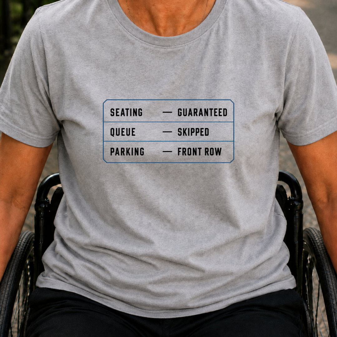 Printify T-Shirt Sport Grey / S Parking Front Row T-Shirt Parking Front Row T-Shirt