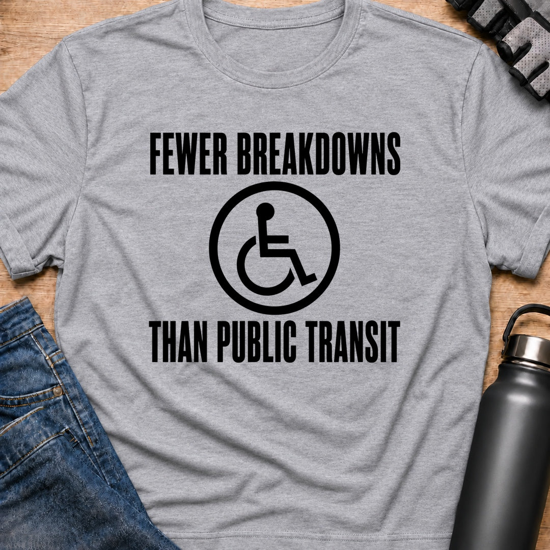 Printify T-Shirt Sport Grey / S Public Transit T-Shirt Public Transit T-Shirt