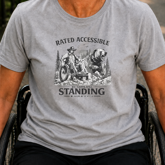 Printify T-Shirt Sport Grey / S Rated Accessible T-Shirt Rated Accessible T-Shirt