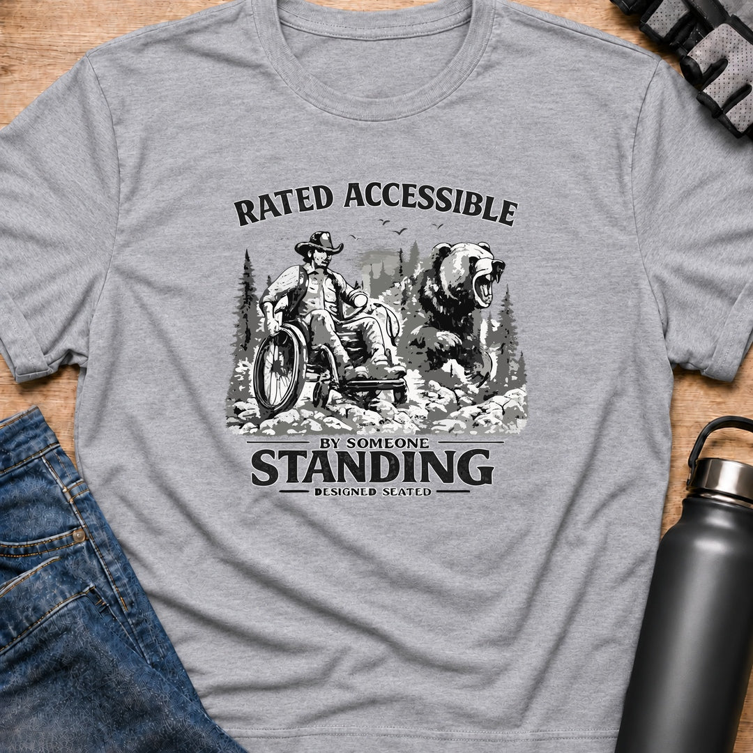 Printify T-Shirt Sport Grey / S Rated Accessible T-Shirt Rated Accessible T-Shirt