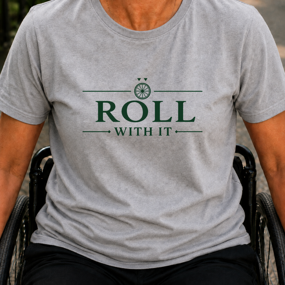 Printify T-Shirt Sport Grey / S Roll With It T-Shirt Roll With It T-Shirt