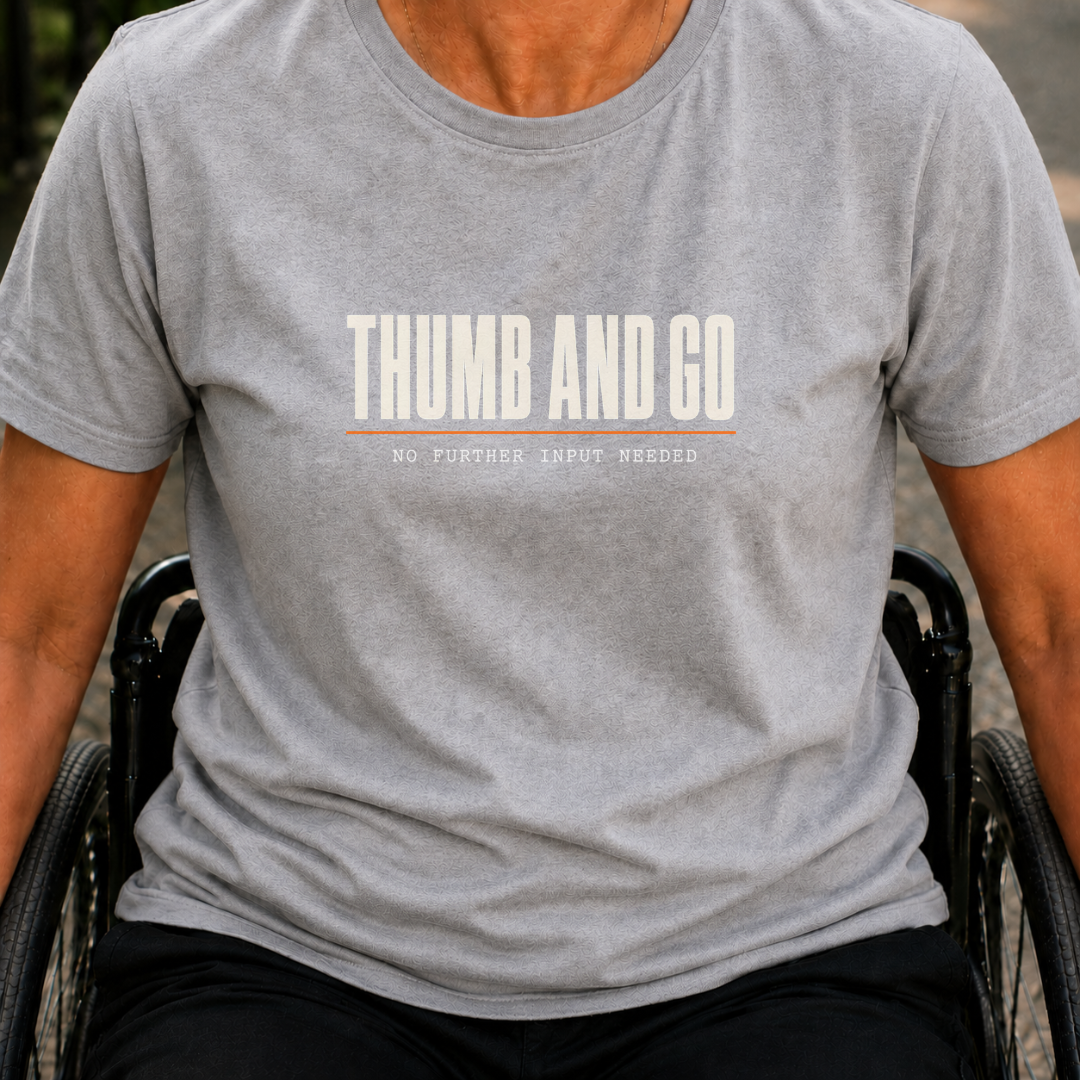 Printify T-Shirt Sport Grey / S Thumb & Go T-Shirt Thumb & Go T-Shirt