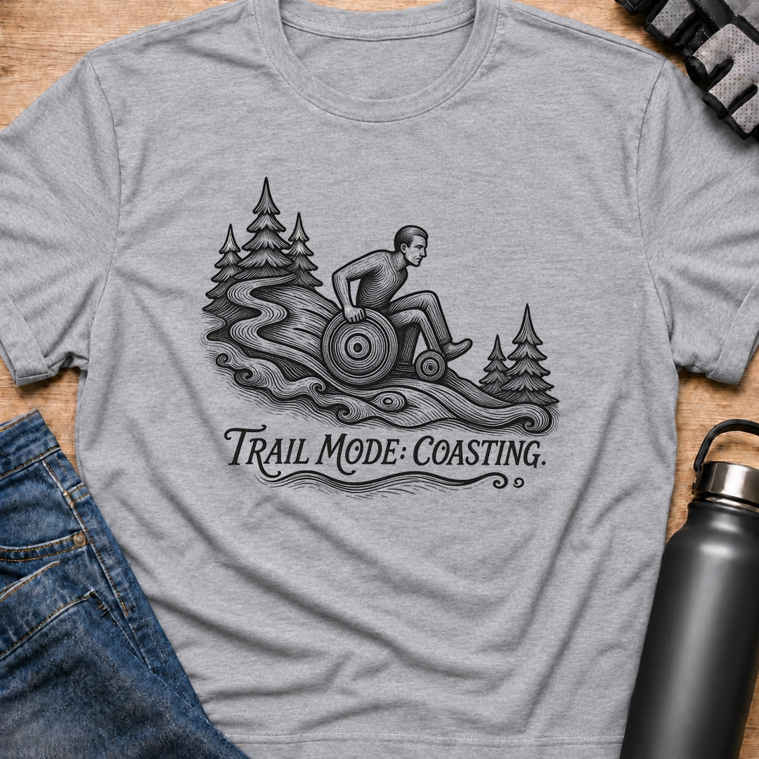 Printify T-Shirt Sport Grey / S Trail Mode T-Shirt Trail Mode T-Shirt