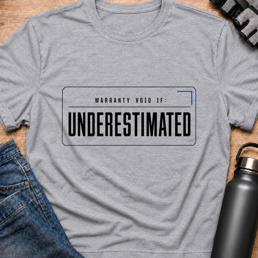 Printify T-Shirt Sport Grey / S Underestimated T-Shirt Underestimated T-Shirt